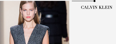 Calvin Klein 2013秋冬紐約時裝發(fā)布會